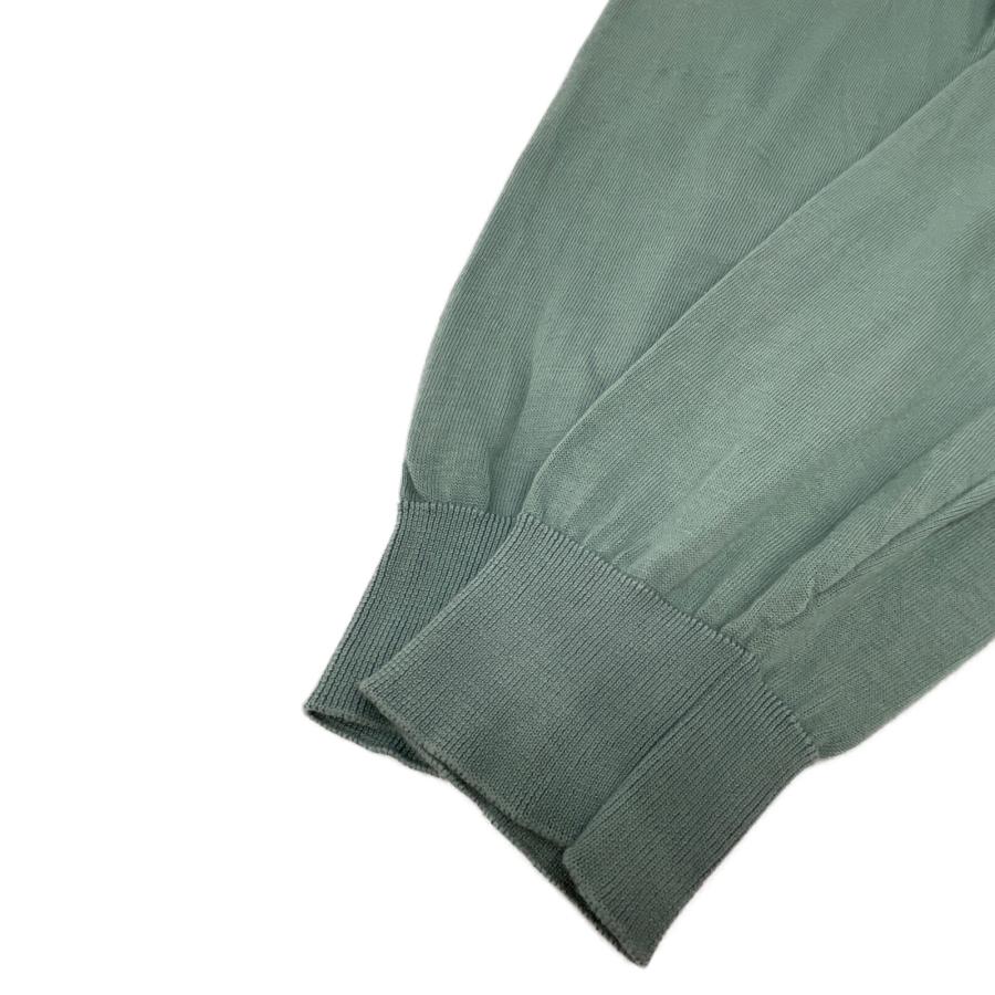 Drumohr ドルモア ライトグリーン コットン クルーネックロング