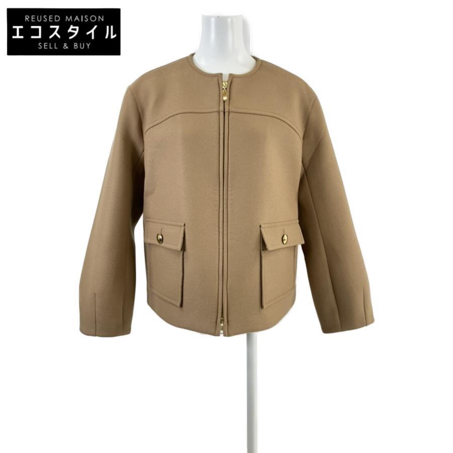 mila schon - ミラショーン 【美品】500-21707 ライトフラノボンディング ノーカラー 44 美品/ Mila Schoen ミラショーン 500-21707 ライトフラノボンディング