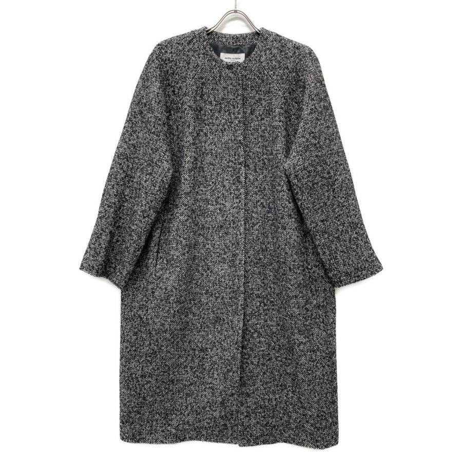 mila schon グレー ウール混合 ロングコート mila schon グレー ウール混合 ロングコート