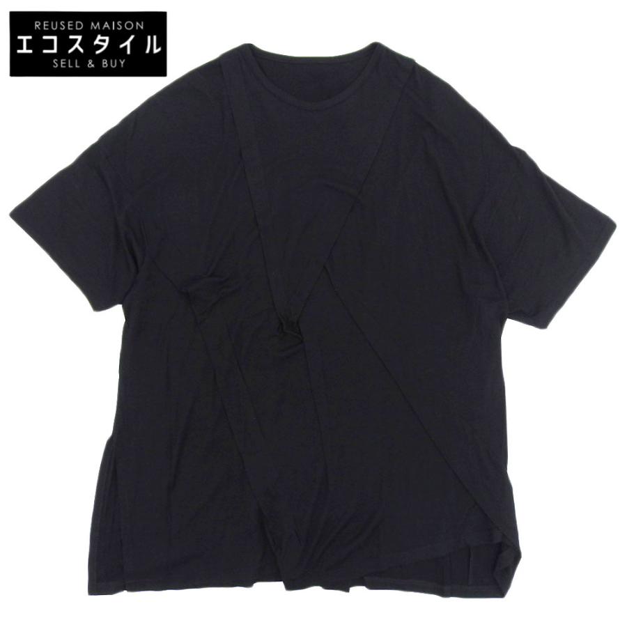 Yohji Yamamoto ヨウジヤマモト SOFT GAUZE LONG SLV TUCK DETAIL  