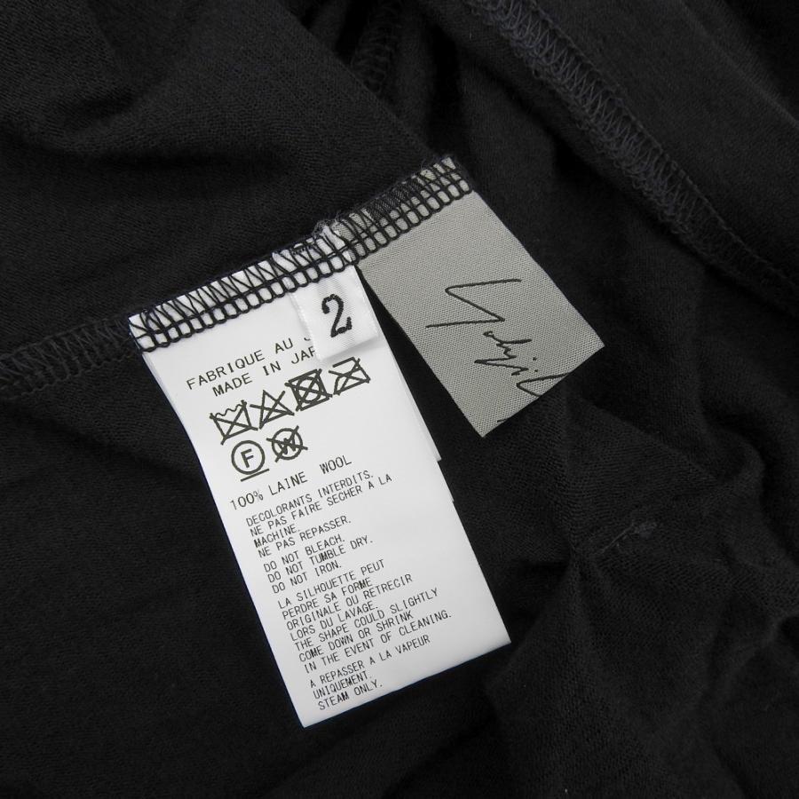 Yohji Yamamoto ヨウジヤマモト SOFT GAUZE LONG SLV TUCK DETAIL  