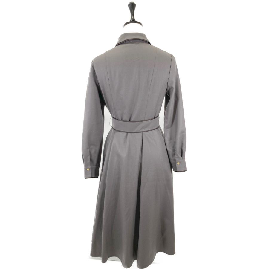 ANAYI（アナイ） 23年製 カーキ ウールフラノタックシャツ ワンピース