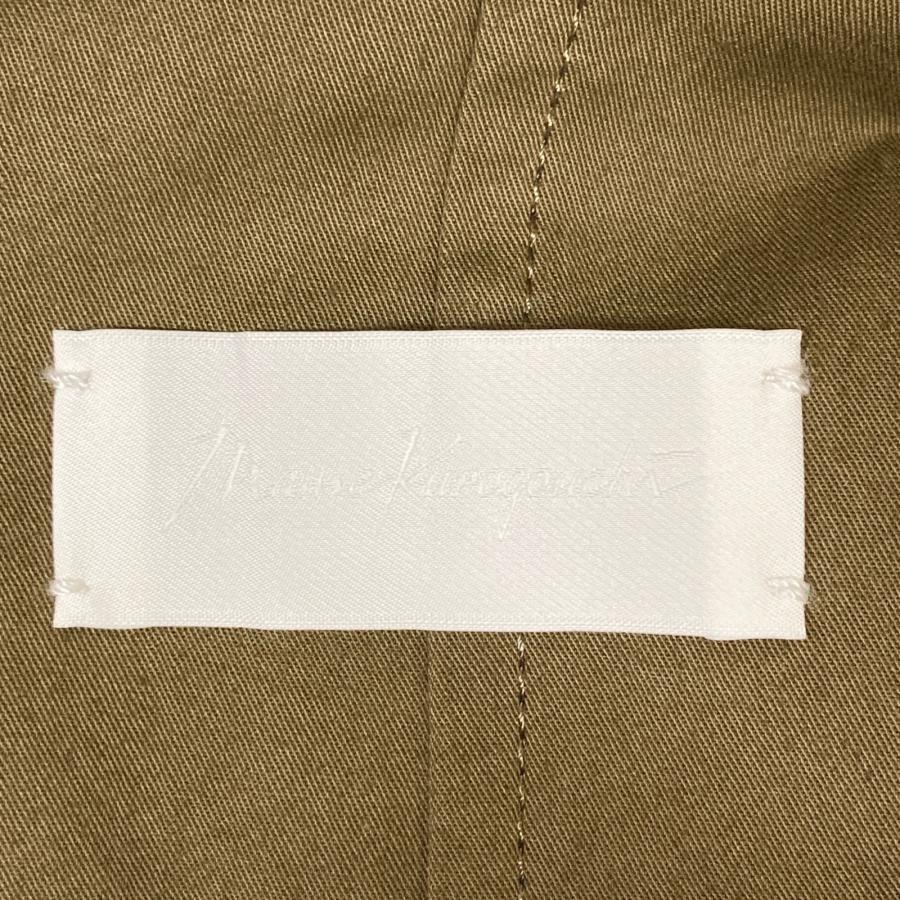 Mame Kurogouchi マメクロゴウチ 24FW カーキ オーガニックコットン