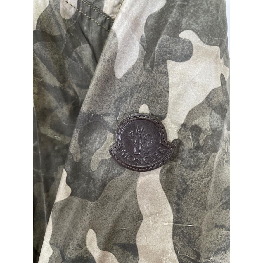 MONCLER モンクレール カモフラ×グリーン ナイロン リバーシブル  