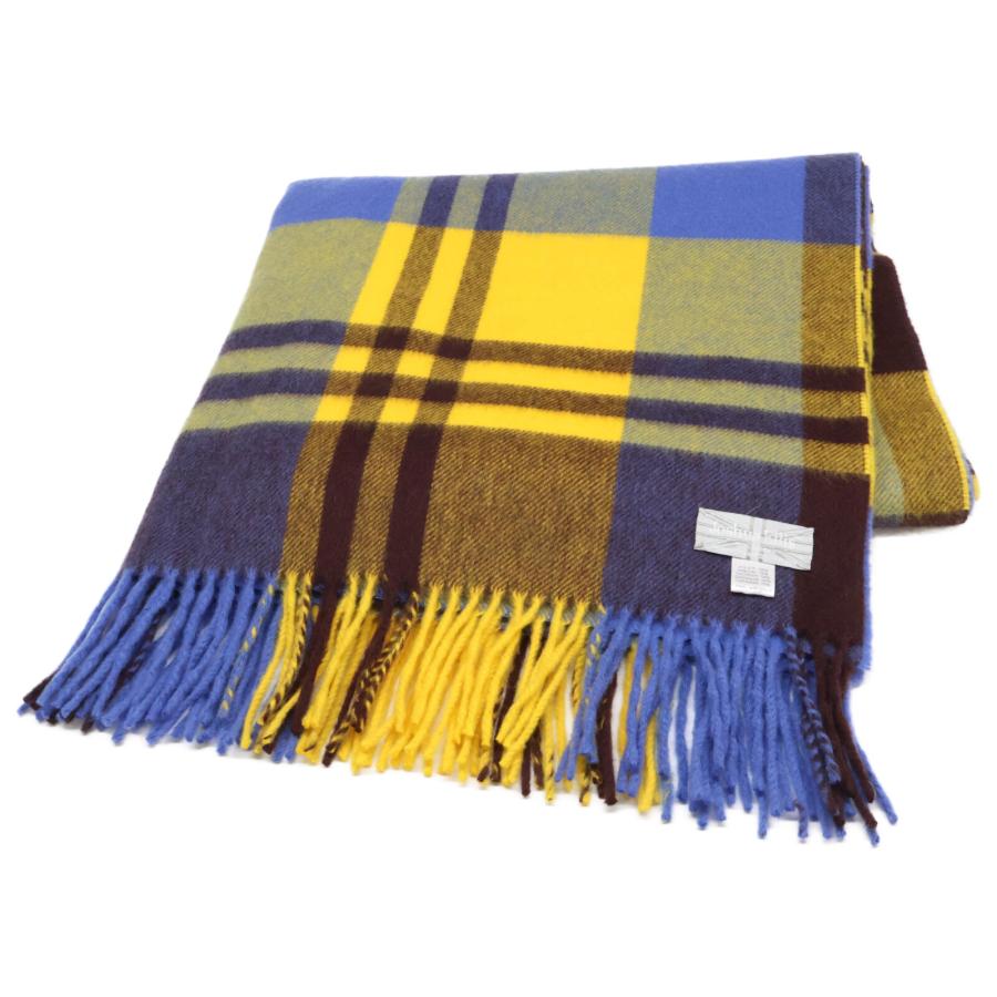 【極美品】ジョシュアエリス　プライマリーブラックカシミヤ大判ストール 24AW Joshua Ellis ジョシュアエリス CPG52294 プライリーブラック