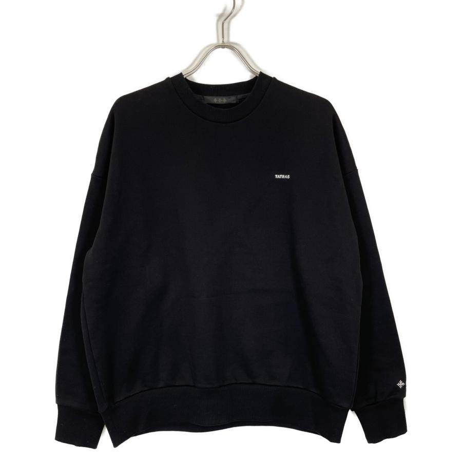 TATRAS ブラック トレーナー スウェット 01サイズ S〜M相当 【公式通販】