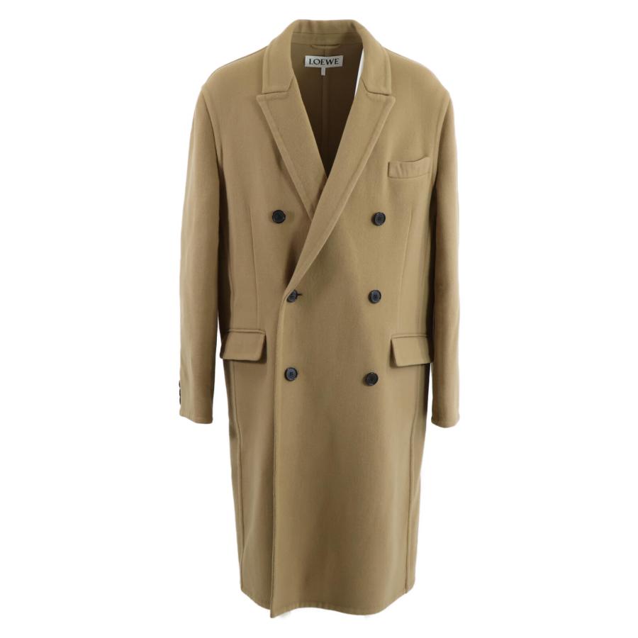 LOEWE 美品/ ロエベ H526336X44 ABRIGO DOUBLE ウールxカシミヤ ダブル
