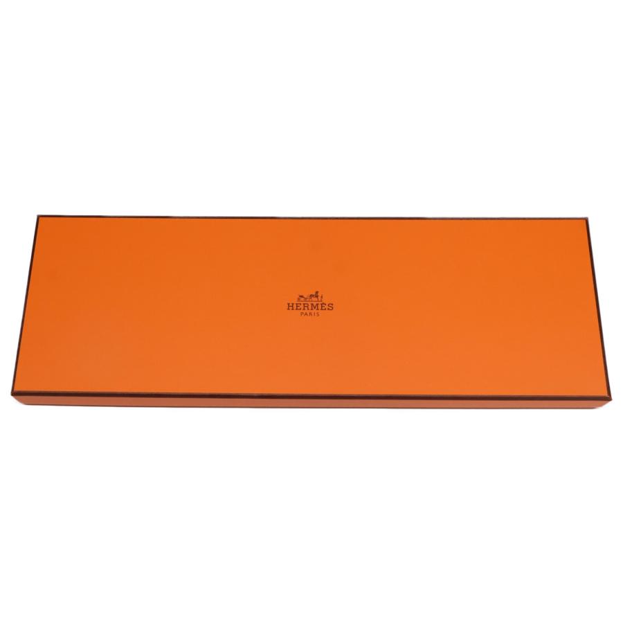 新品同様 HERMES エルメス 659181T 06 総柄 シルク100% ネクタイ  
