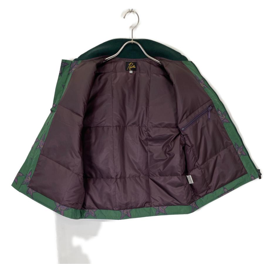 Needles / ダウンベスト/XL/ポリエステル/マルチカラー/ペーズリー/PU181 needles ニードルズ PU181 グリーン×パープル スターモチーフ 総柄