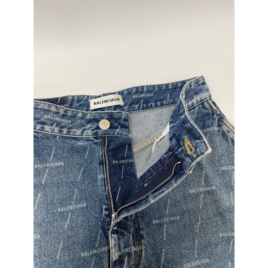 BALENCIAGA バレンシアガ 641517 インディゴ ロゴプリント BALENCIAGA バレンシアガ 641517 インディゴ ロゴプリント