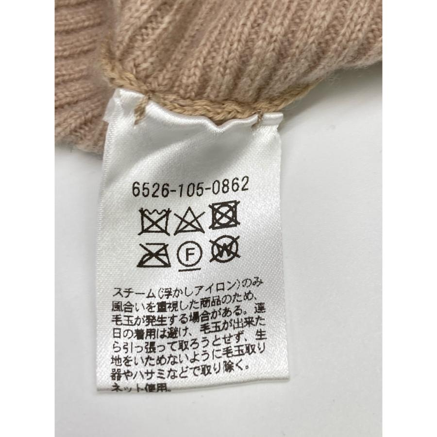 DRAWER（ドゥロワー） クルーネックニットワンピース 1 ベージュ