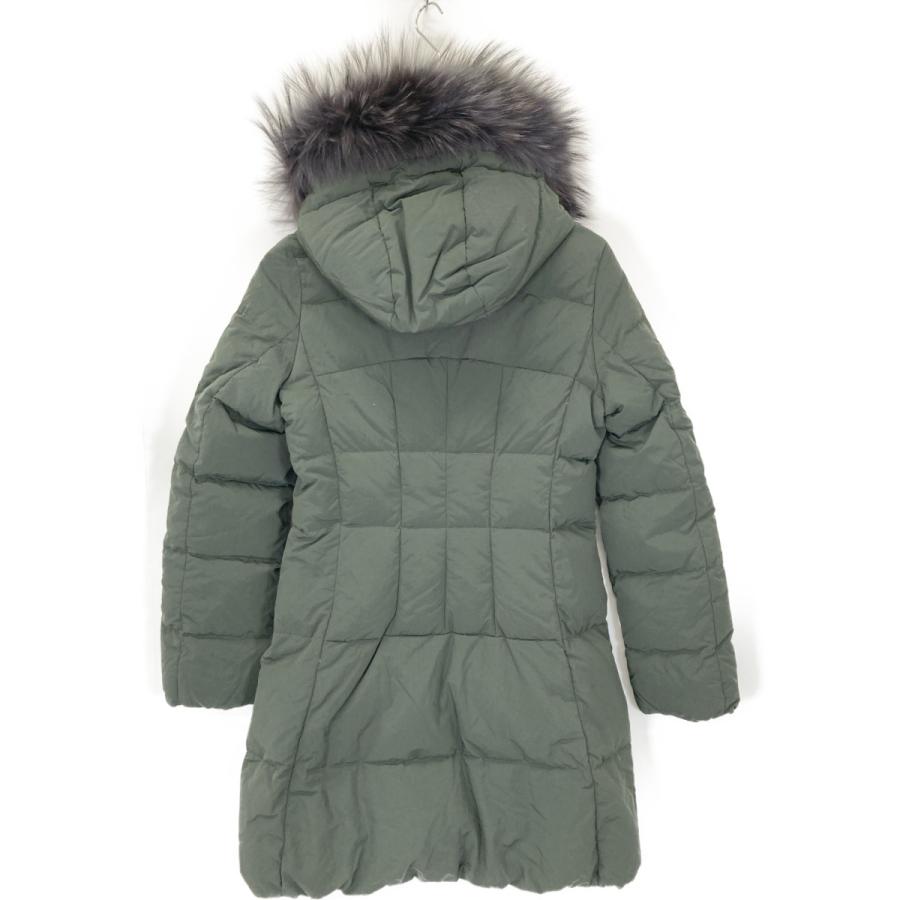 タトラス サリン02 M オリーブグリーン フード付ダウンジャケット 中古