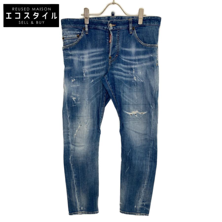 DSQUARED2（ディースクエアード） S74LB0748 SEXY TWIST JEAN ブルー 