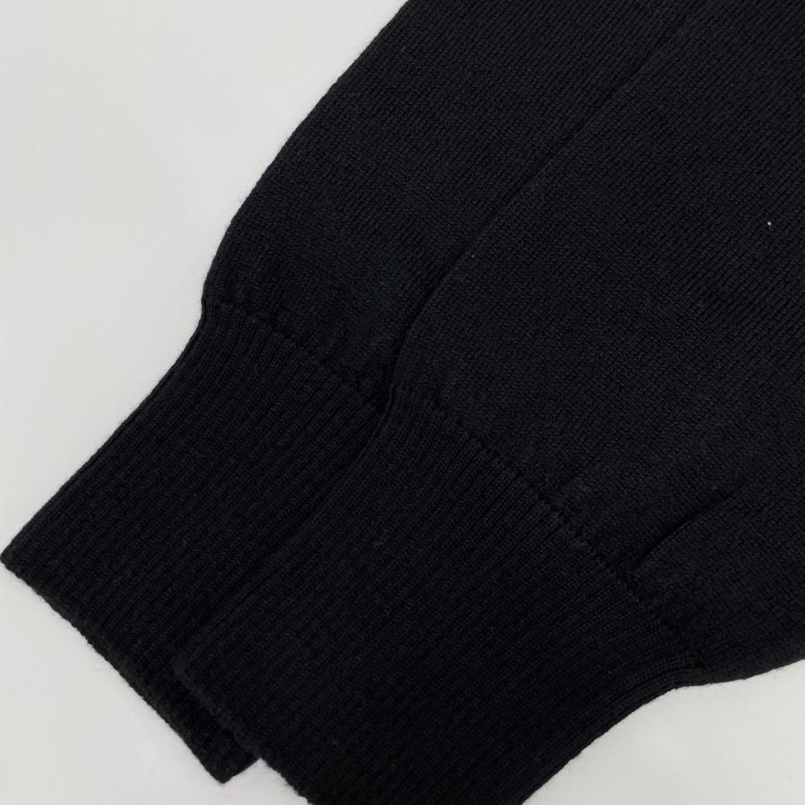 AMI PARIS アミパリス HKS411.KN0025 ブラック タートルネックニット