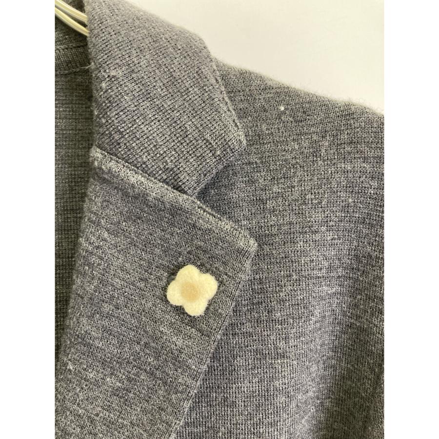 LARDINI（ラルディーニ） JQLJM56 グレー ウール ブートニエール