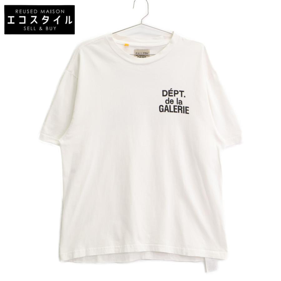 GALLERY DEPT ギャラリーデプト ホワイト コットン バックロゴ クルー