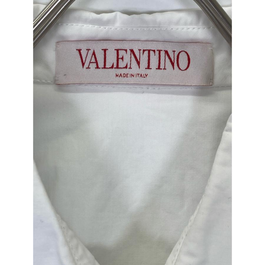 VALENTINO 38 レース シャツ 長袖 ホワイト 近年タグ 刺繍 VALENTINO 38 レース シャツ 長袖 ホワイト 近年タグ 刺繍 VALENTINO