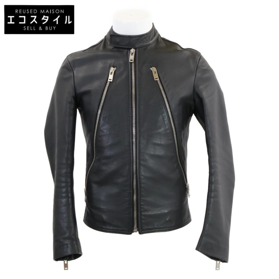 マルジェラ 15AWハの字 ライダースS30AM0322 美品 国内正規 Maison Margiela メゾンマルジェラ 15AW S30AM0322 5