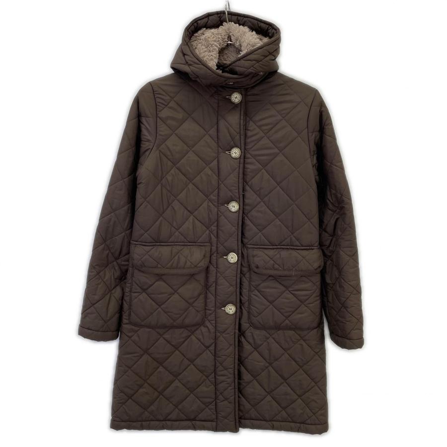 マッキントッシュ 裏ボア フーディー キルティングコート Mackintosh（マッキントッシュ） ブラウン 裏ボア キルティング コート