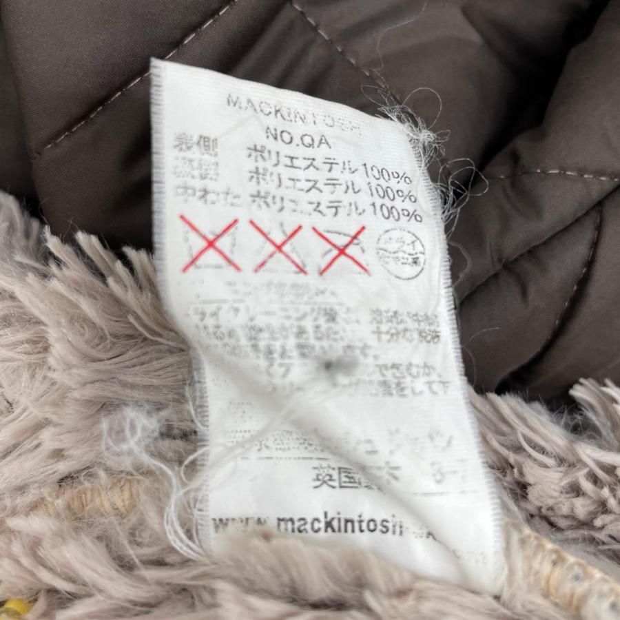 Mackintosh（マッキントッシュ） ブラウン 裏ボア キルティング コート