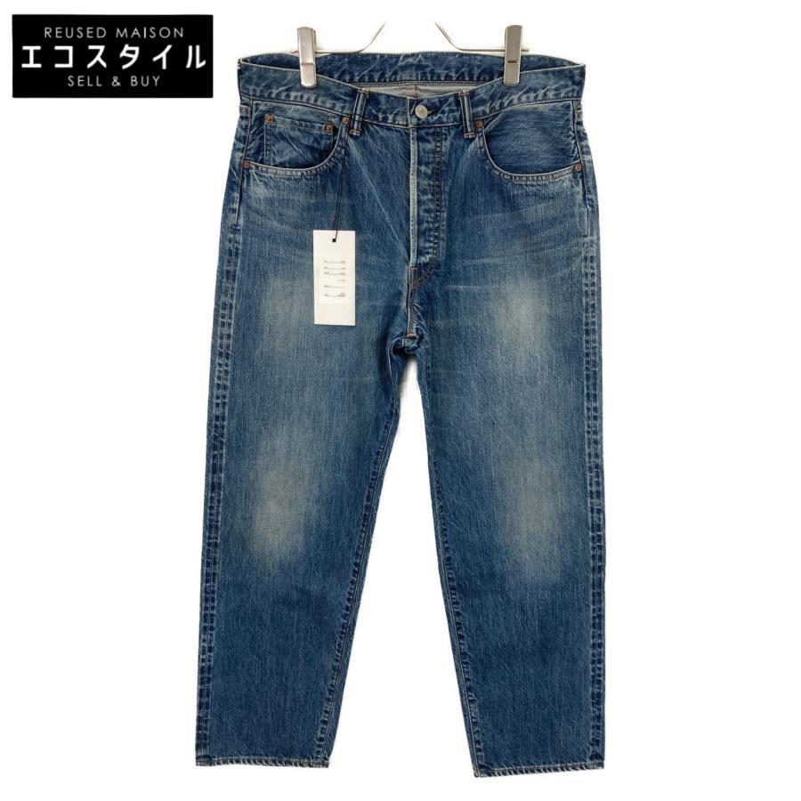 A.PRESSE アプレッセ AP-4004 ライトブルー Washed Denim Pants E