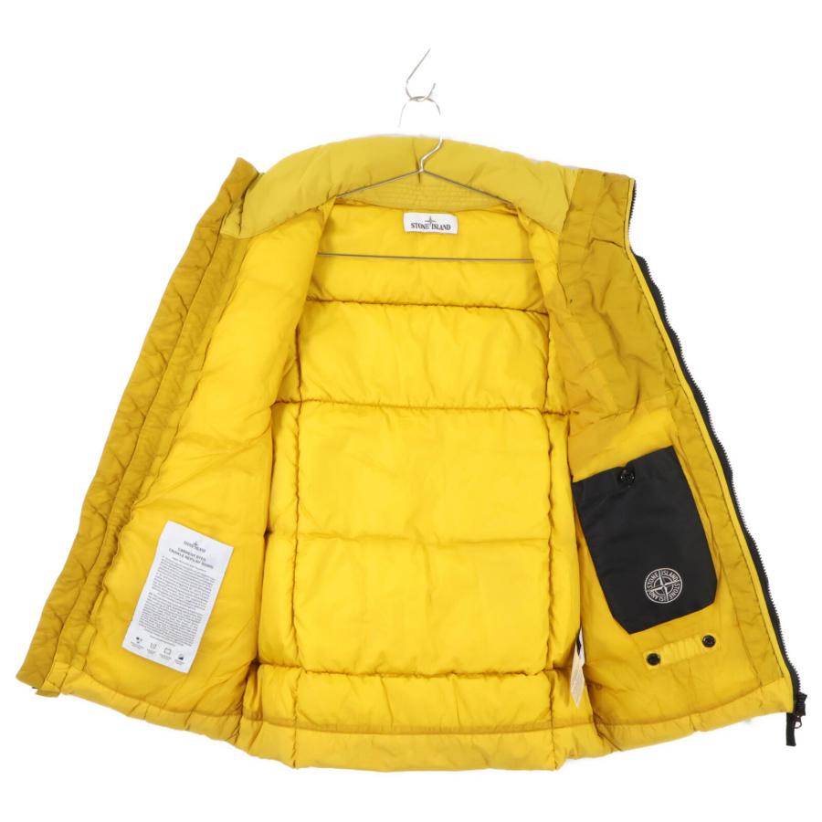 [即日発送]ストーンアイランド ダウンベスト イエロー Ｓ STONE ISLAND ストーンアイランド 18AW 6915G0223 イエロー GARMENT