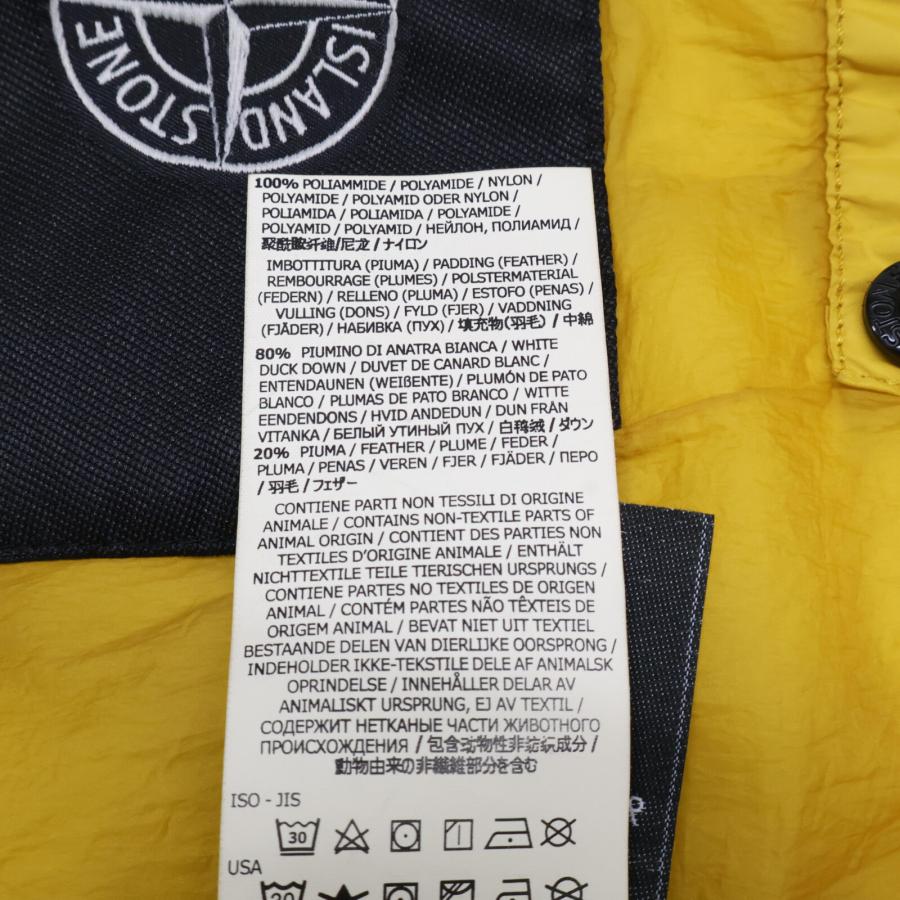 STONE ISLAND ストーンアイランド 18AW 6915G0223 イエロー GARMENT