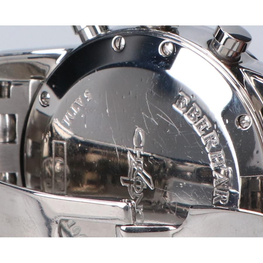 EBERHARD エベラール 31041 SS クロノ4 自動巻き 腕時計 シルバー  