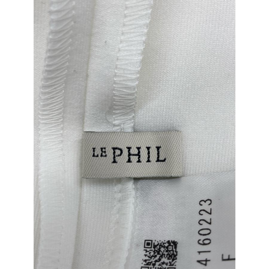 LE PHIL ル フィル 23年製 534-4160223 ホワイト ソフトダンボールポロ