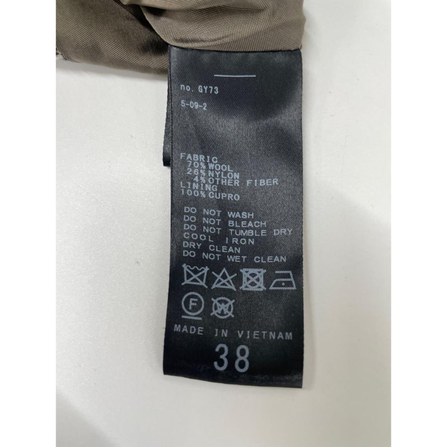 Plage プラージュ　チェック柄ダブルボタンロングコート　38サイズ Plage プラージュ ブラウン FAbRICA グレンチェック コート 38 ウール