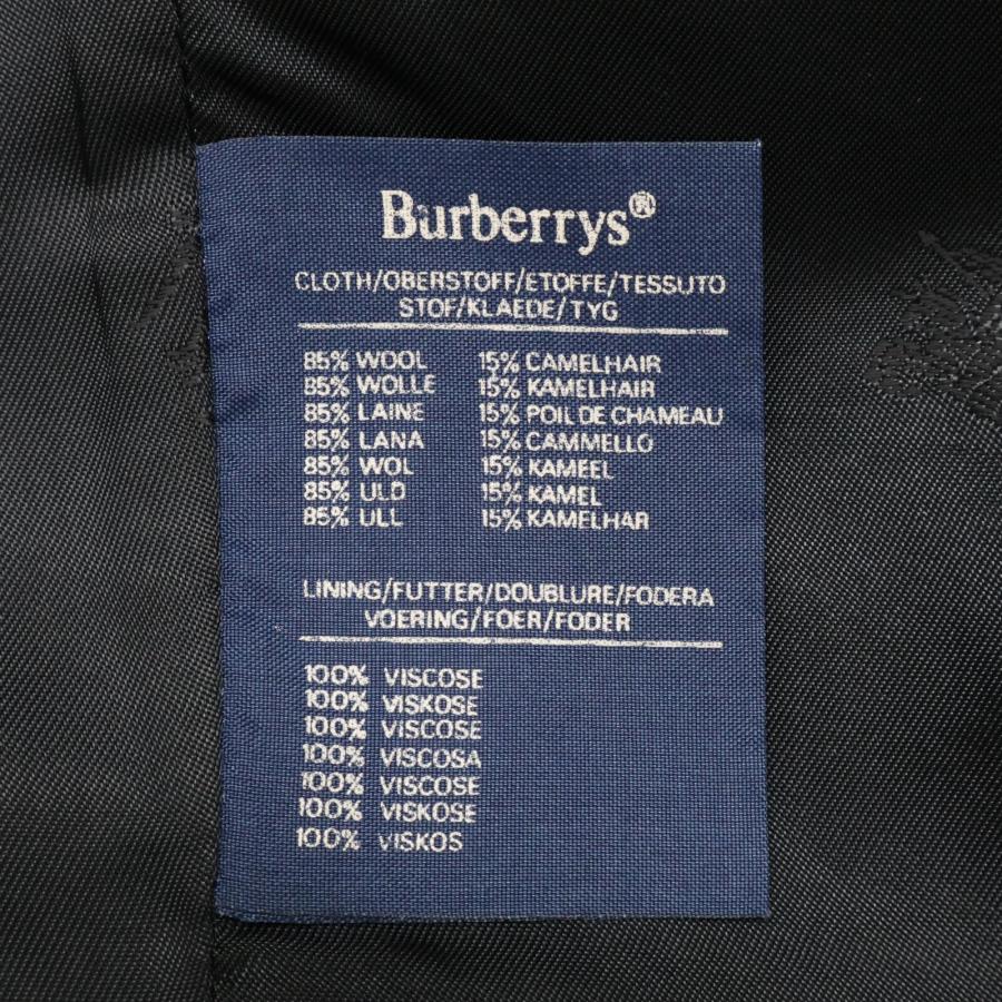 美品✨バーバリーズ ダブルフェイス カシミヤ コート ダブルブレスト ネイビー Burberry's バーバリーズ 紺タグ イングランド製 80年代 ネイビー