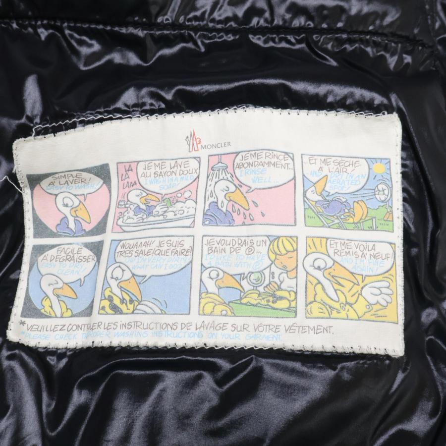 MONCLER（モンクレール） 43330 GIDE ダウン ベスト 2 ブラック メンズ