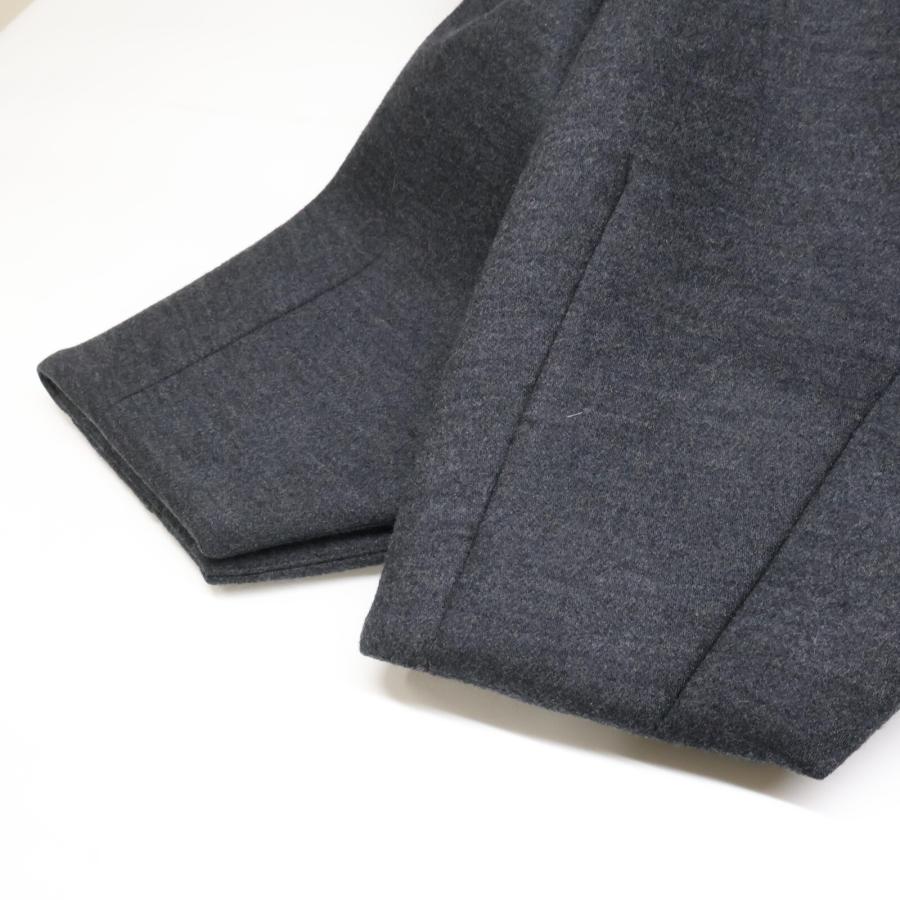 ENFOLD（エンフォルド） 22AW グレー ウールボンディングステンカラー