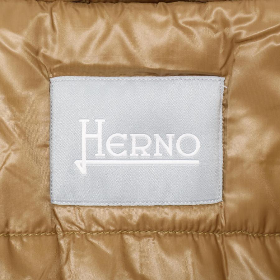 HERNO（ヘルノ） GI000084G キャメル エコファー フーデッド