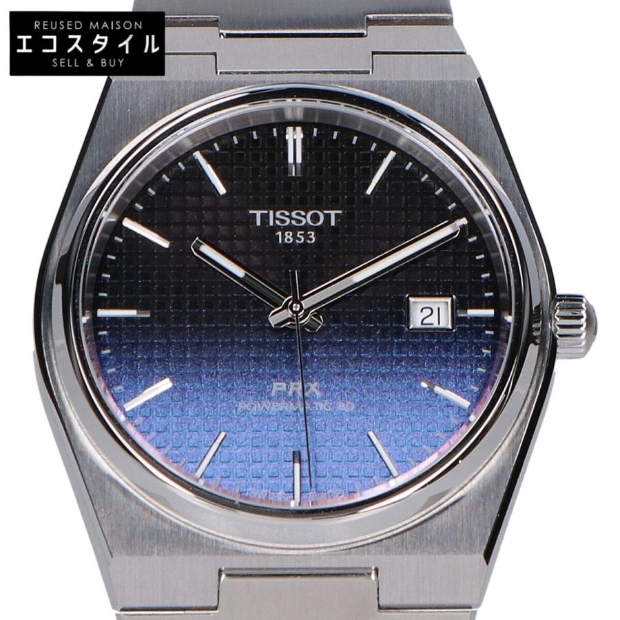 TISSOT 新品同様 ティソ T137.407.11.051.01 PRX パワーマティック 80 