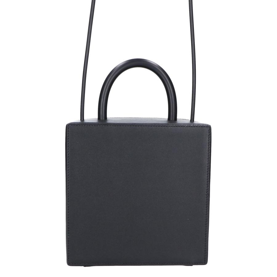 美品 BUILDING BLOCK ビルディングブロック LEATHER BOX BAG レザー