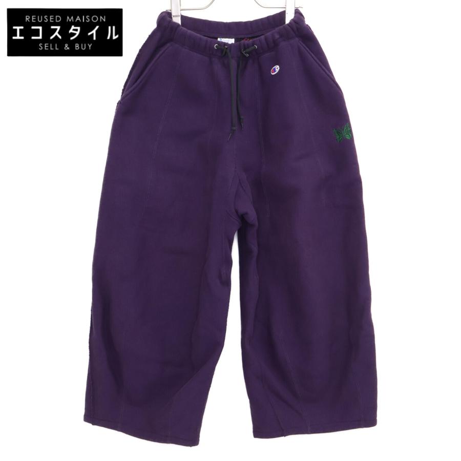 needles ニードルズ ×Champion BEAMS BOY別注 CWSS202 パープル REVERSE WEAVE H.D ...