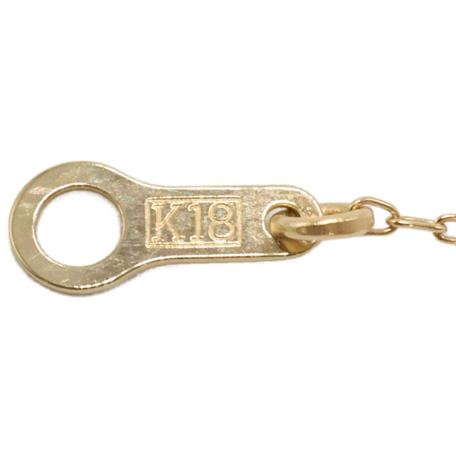 美品 KAORU カオル NK18-329-K10 K18/K10 レースフラワー ネックレス