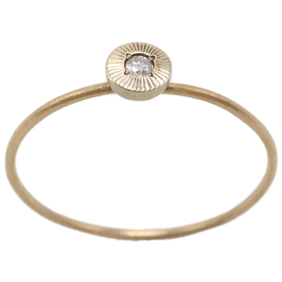 美品 KAORU カオル K10 1Pダイヤモンド リング・指輪 12