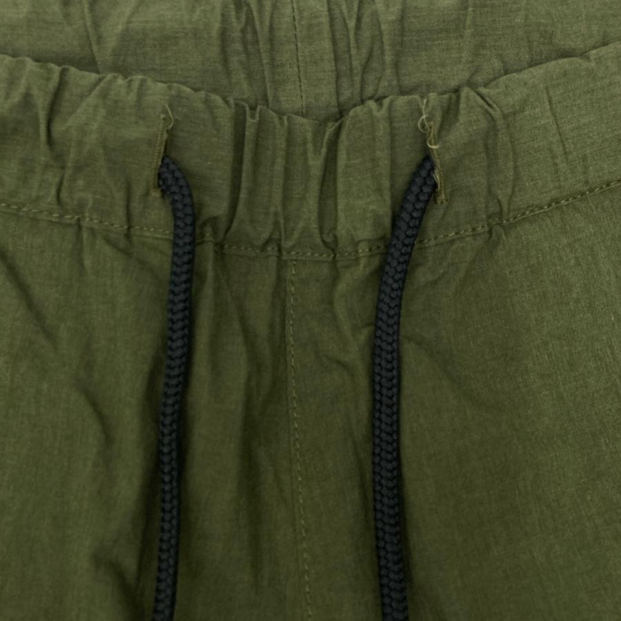 ripvanwinkle リップヴァンウィンクル RW-216 カーキ BUSH CARGO PANTS 