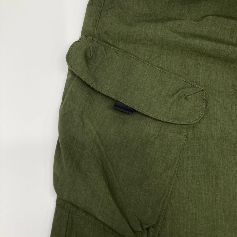 ripvanwinkle リップヴァンウィンクル RW-216 カーキ BUSH CARGO PANTS 