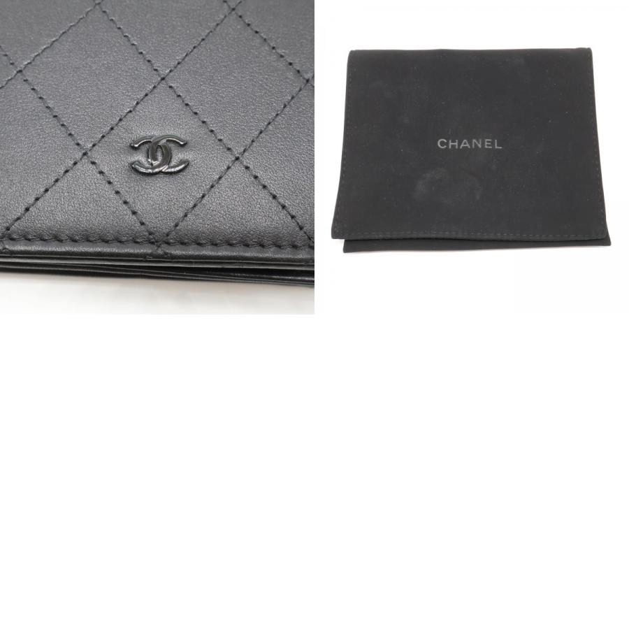 CHANEL 新品同様 シャネル AP3817 ソーブラック カーフスキン CHANEL 新品同様 シャネル AP3817 ソーブラック カーフスキン