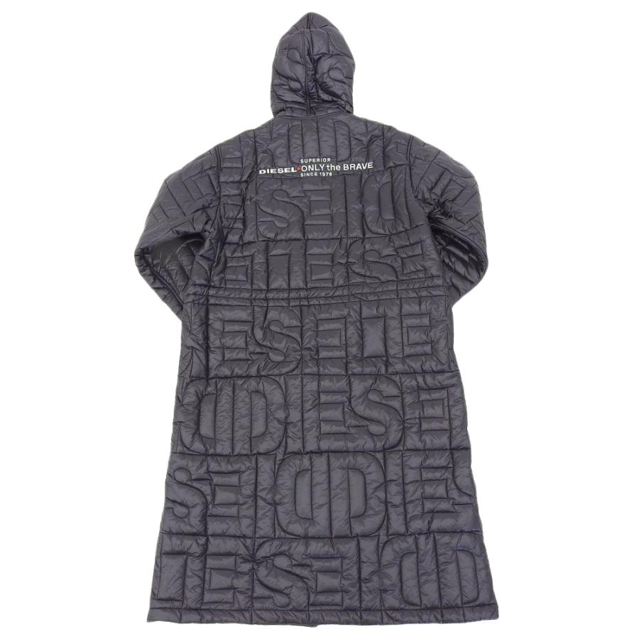DIESEL ディーゼル 3M THINSULATE ナイロン フーデット中綿コート  