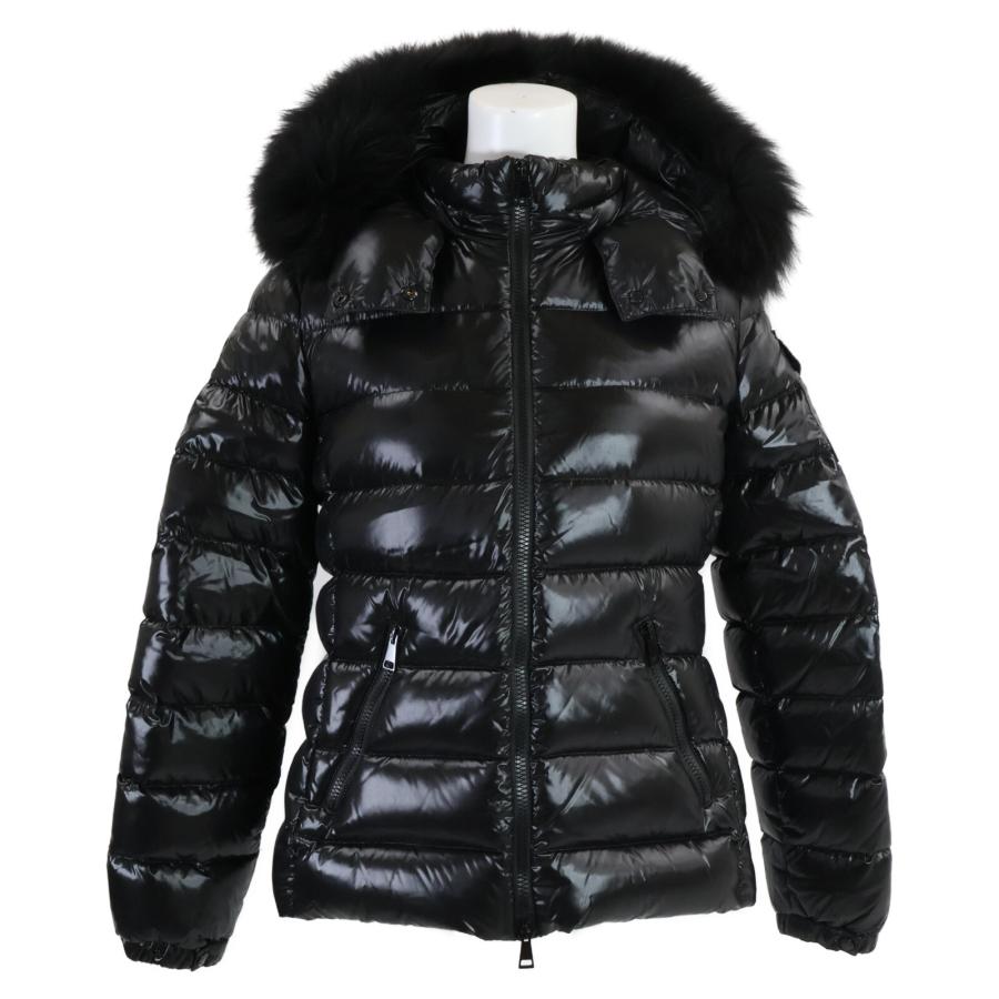 【極美品】MONCLER ダウンジャケット BADY FUR ブラック S ブラック Bady ショートダウンジャケット : ショートダウンジャケット