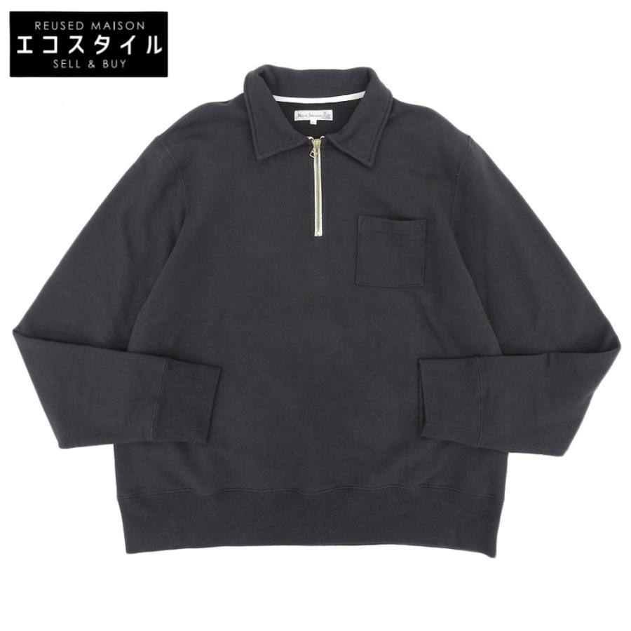 美品 Merz b. Schwanen メルツ ベー シュヴァーネン ハーフジップ  
