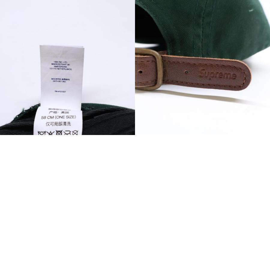 Supreme（シュプリーム） 美品 FW23 Washed Chino Twill Camp Cap