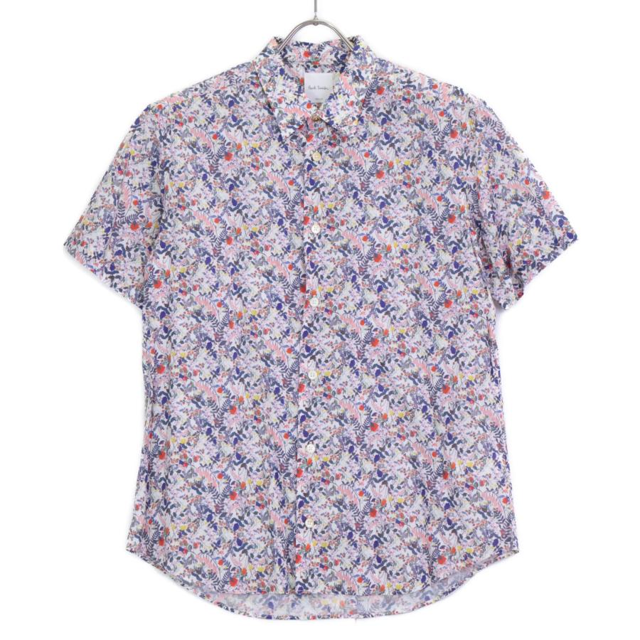 Paul Smith PaulSmith ポールスミス ホワイト ボタニカル 総柄 Paul Smith PaulSmith ポールスミス ホワイト ボタニカル 総柄