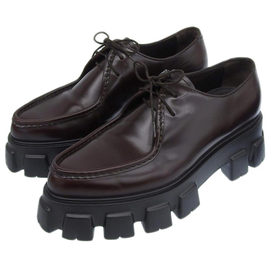 PRADA（プラダ） CALZATURE UOMO モノリス プラットフォーム ダービー