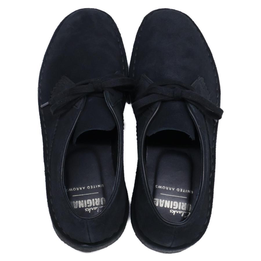 Clarks（クラークス） 美品/ UR別注 11826 ブラック スエード デザート