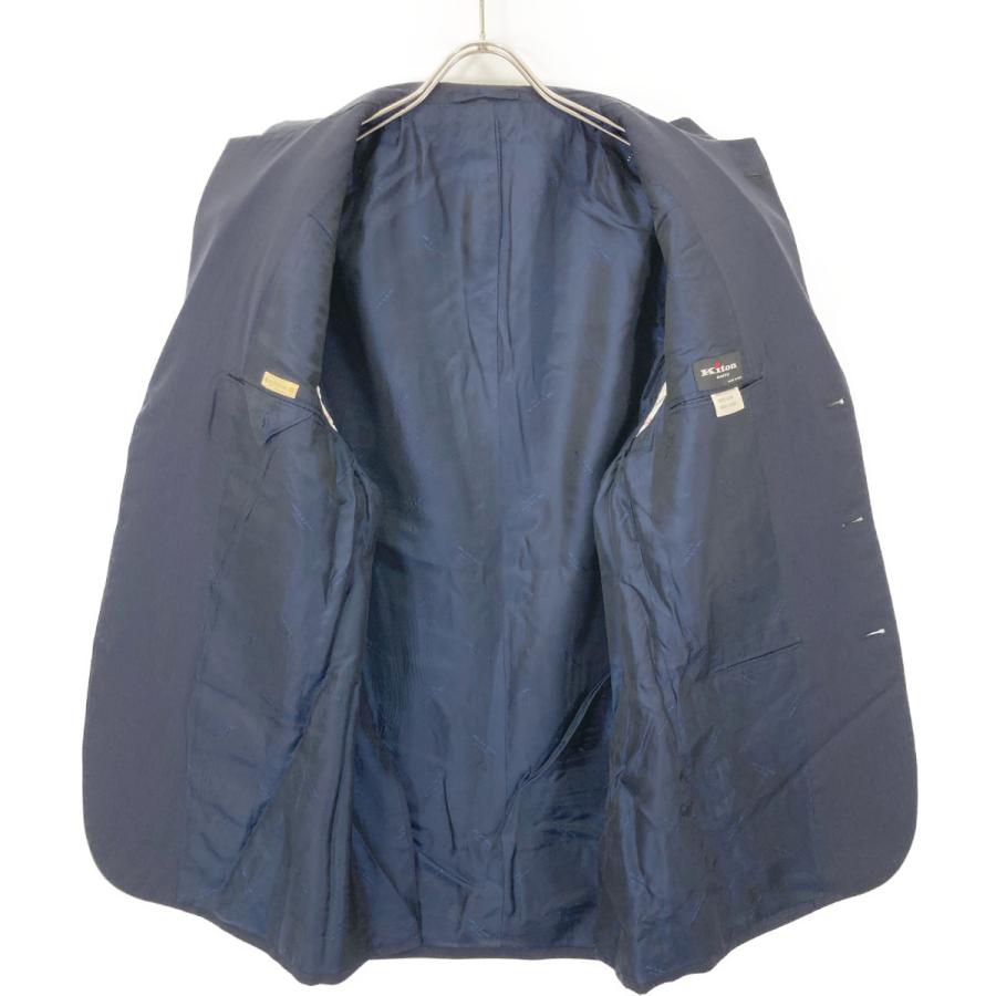 メンズファッション Kiton キートン S180 ネイビー ウール シングル